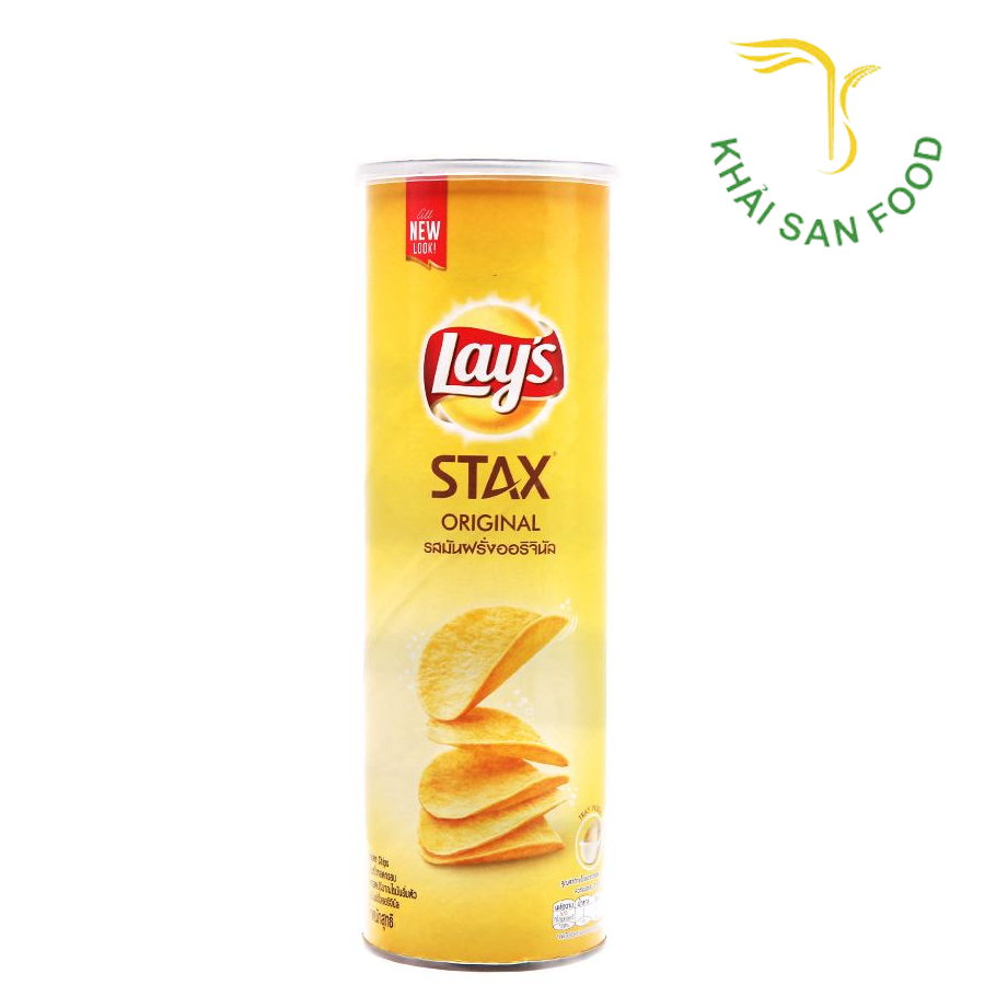 Snack Lay's Stax Vị Tự Nhiên 90G