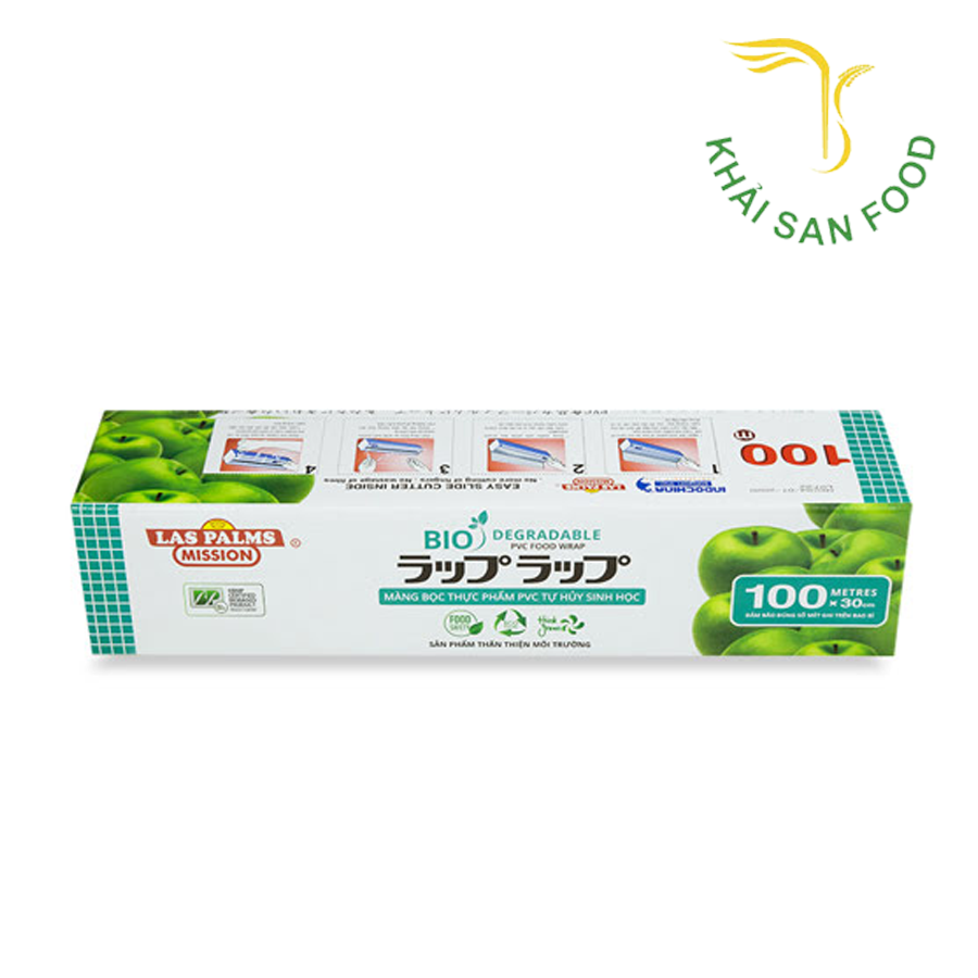 Màng Bọc Thực Phẩm Laspalm 30cmx 100m Tự Phân Hủy