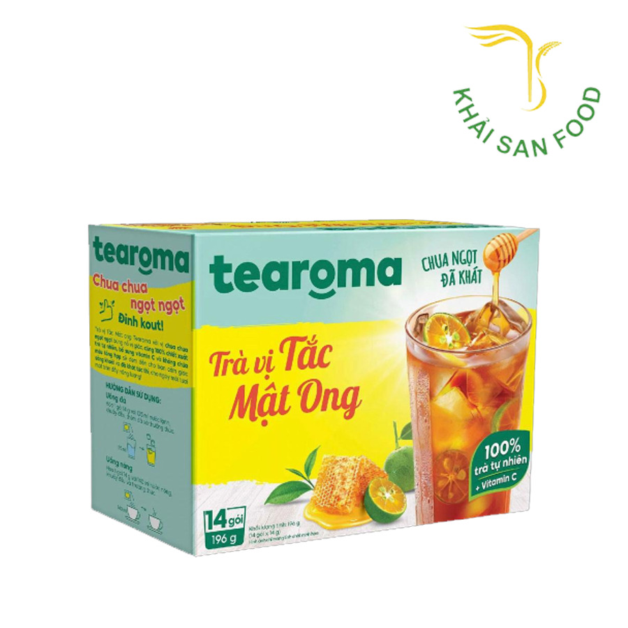 Tearoma Trà Tắc Mật Ong Hòa Tan ( 14x14g )