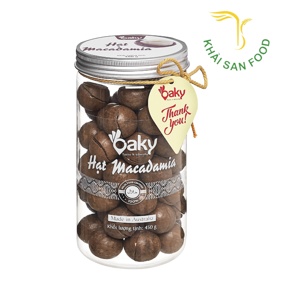Oaky Hạt Macca 450g