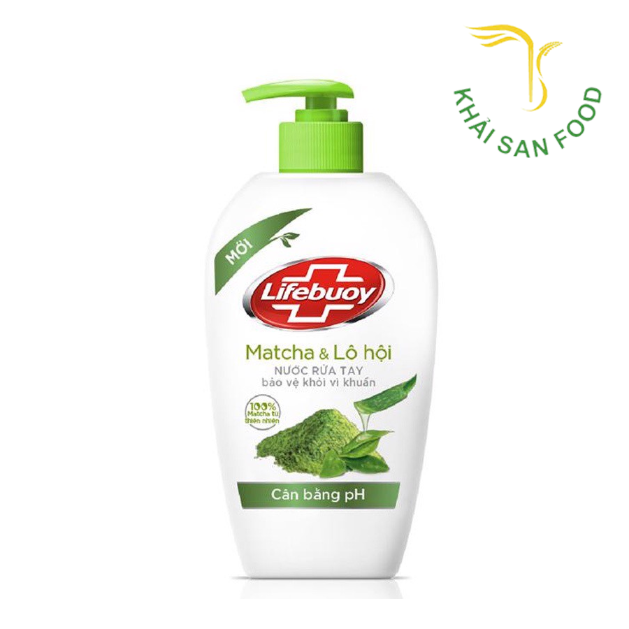 Lifebuoy NRT 500g Matcha & Nha Đam
