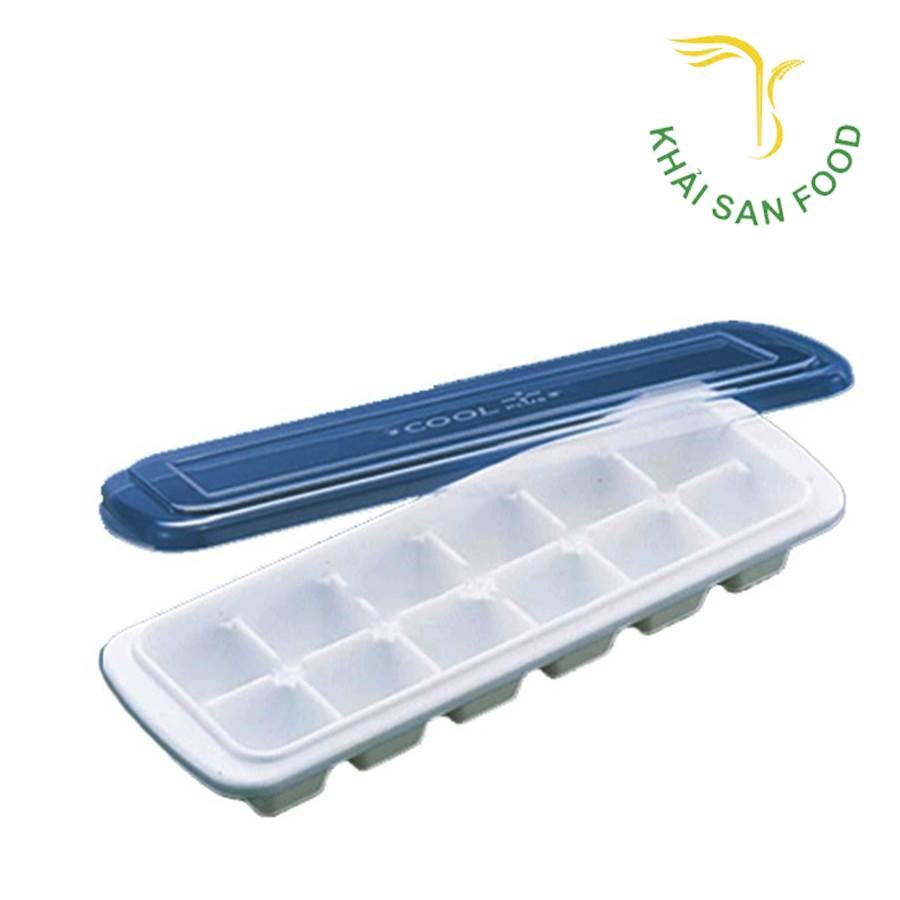 Khay Đá 12 Viên Có Nắp