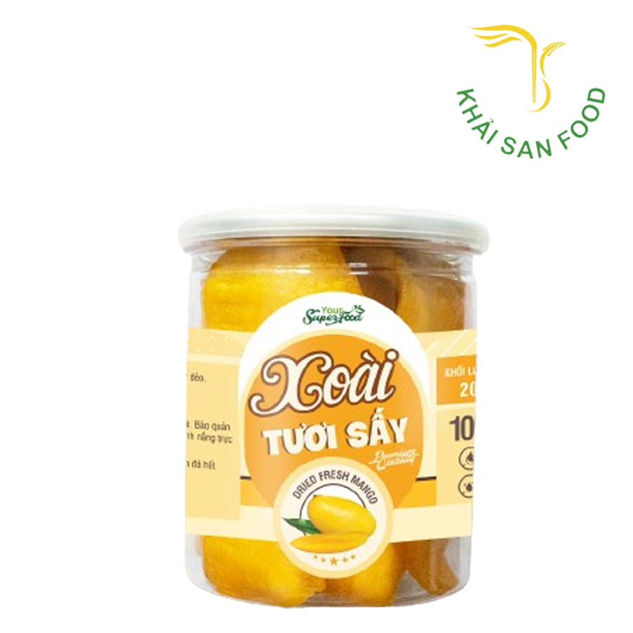 Xoài Tươi Sấy Dẻo Hộp 200G