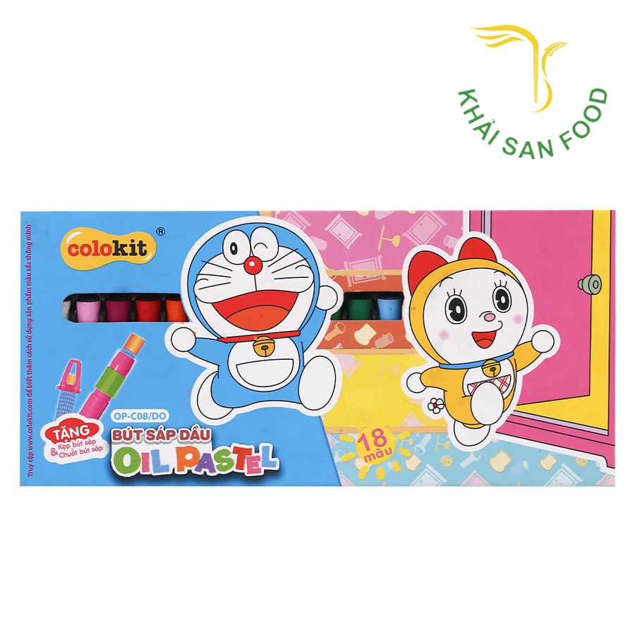 Bút Sáp Dầu C08/DO 18 Màu