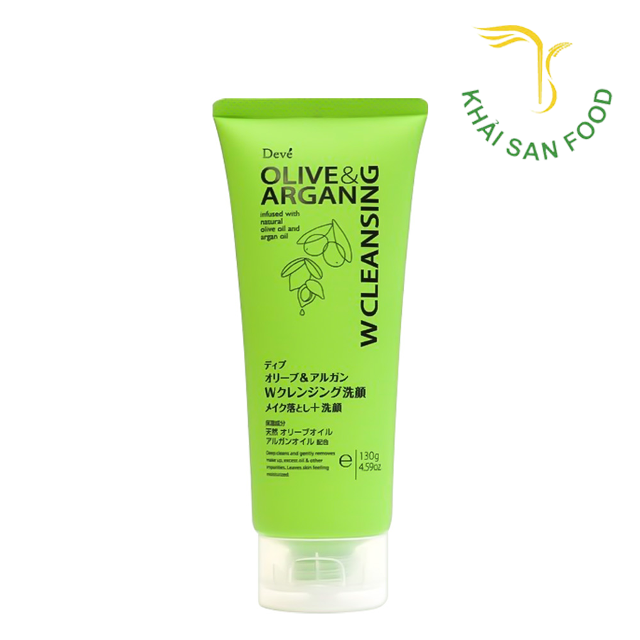 SRM Chiết Xuất Từ Argan Và Dầu Oliu Deve 130g