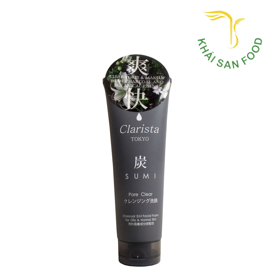 Sữa Rửa Mặt Than Hoạt Tính Clarista