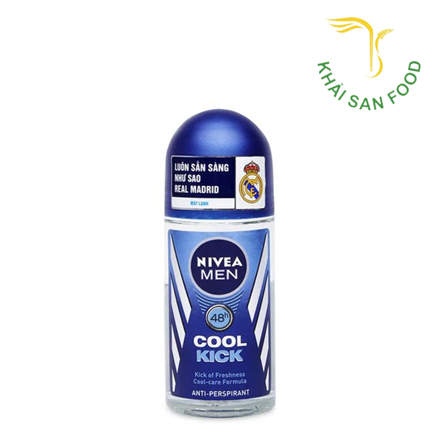 Lăn Ngăn Mùi Nivea Mát Lạnh Blue 50Ml
