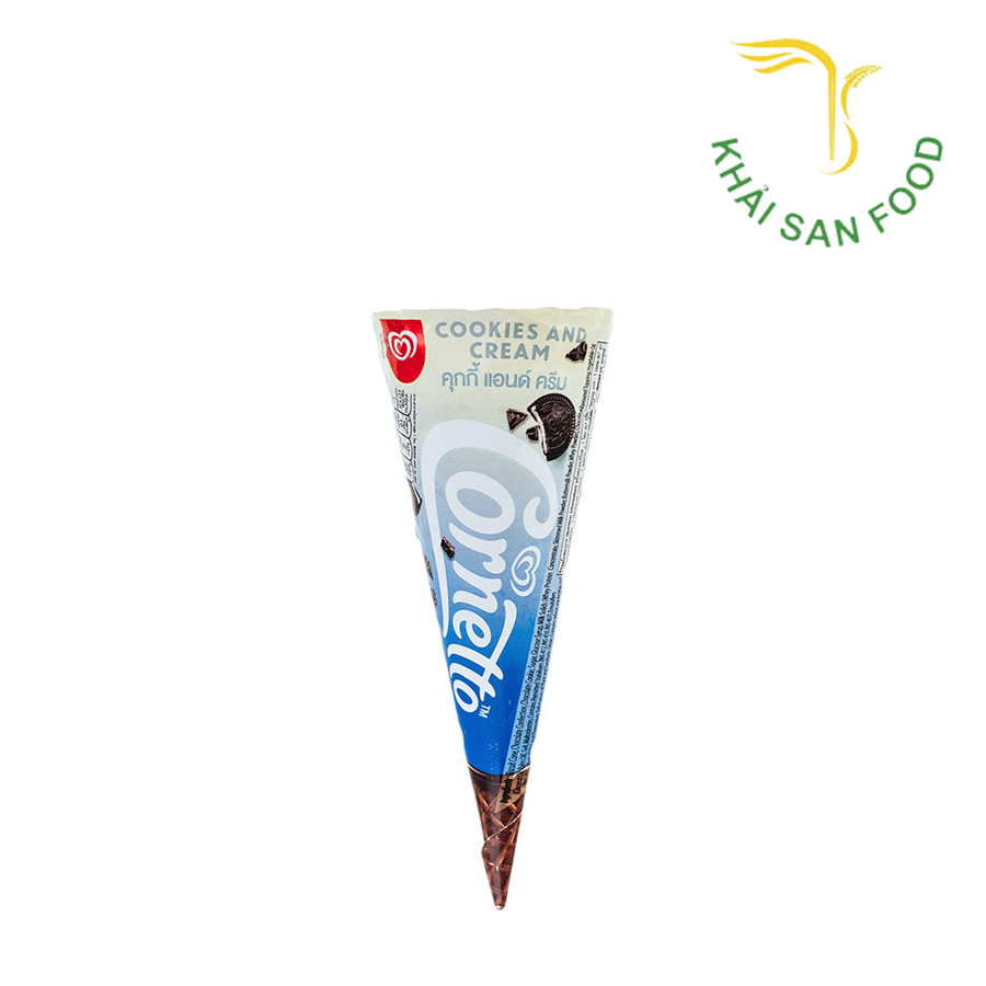 CORNETTO Kem Bánh Quy Socola 67G - Cây