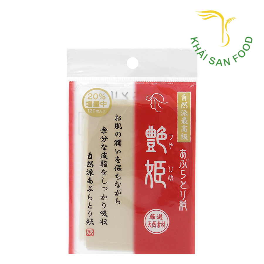 Set 120 Tờ Giấy Thấm Dầu Mặt