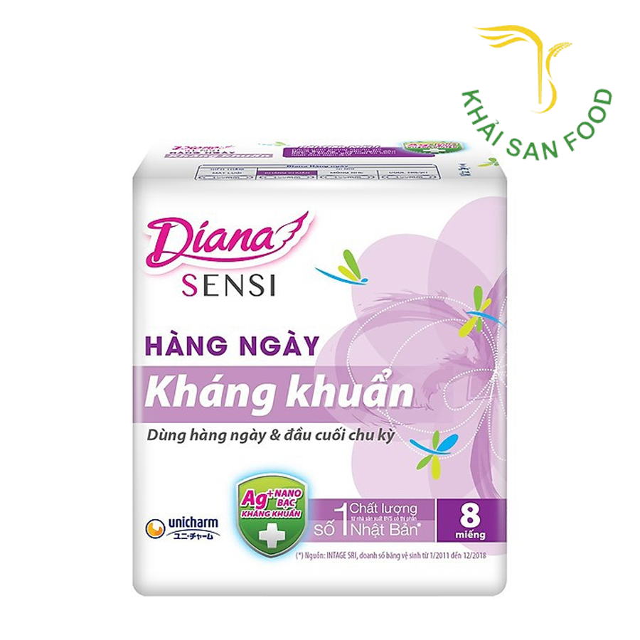 Diana Hằng Ngày Sensi Kháng Khuẩn 8M