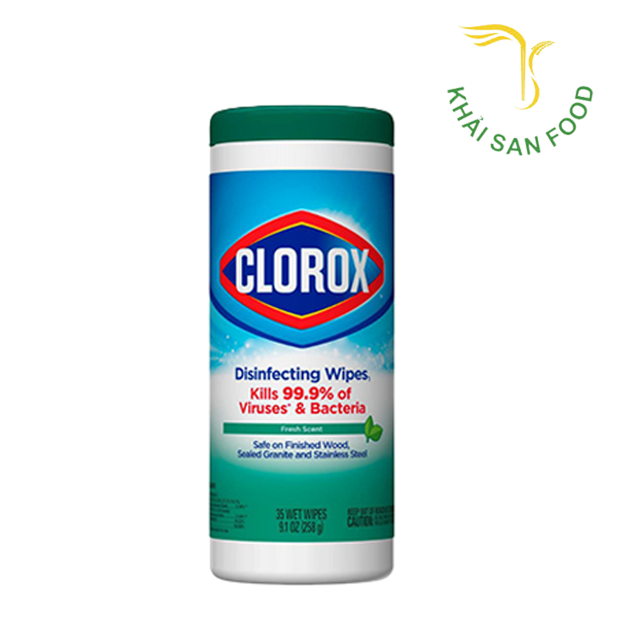 Khăn Ướt Diệt Khuẩn Clorox Fresh Scent