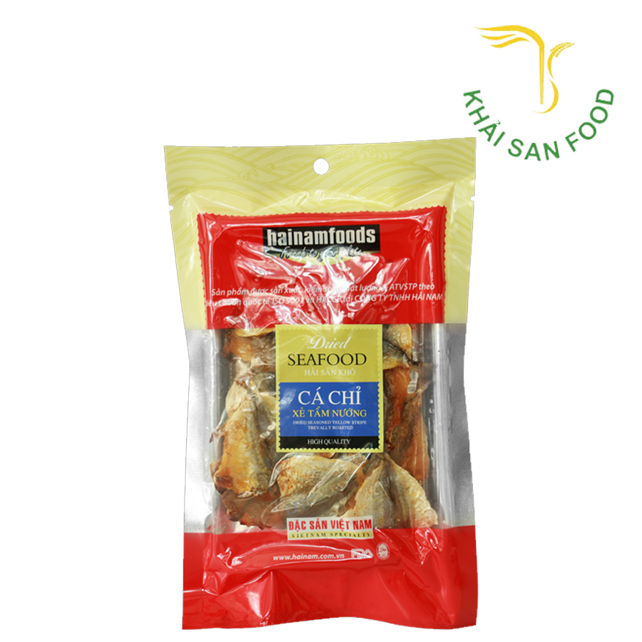 Hải Nam Cá Chỉ Tẩm Nướng Khay 90G