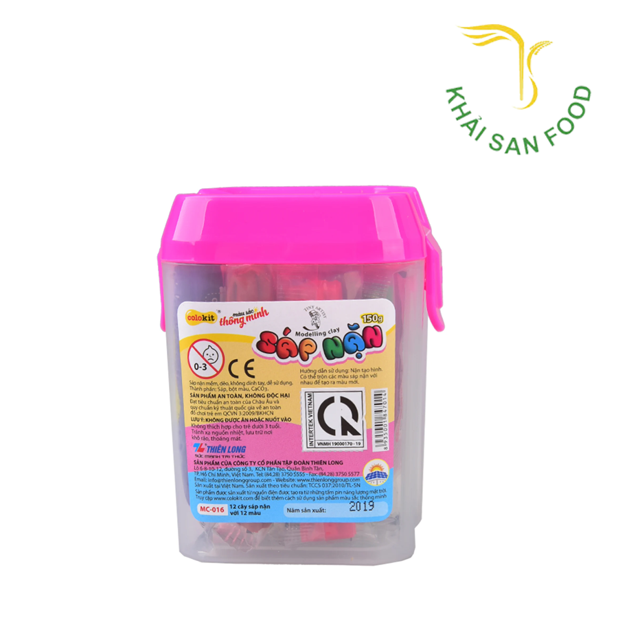 Sáp Nặn MC-016 12 Màu