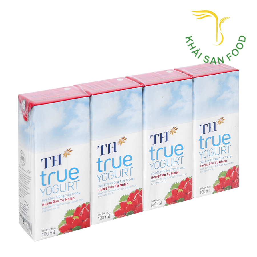 SCU TT Hương Dâu TH True Yogurt 180ml