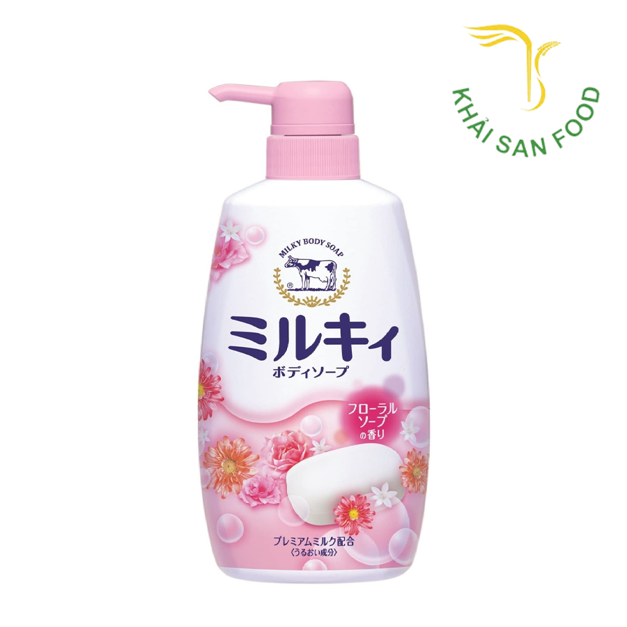 Sữa Tắm Milky Hương Hoa Hồng 550ml