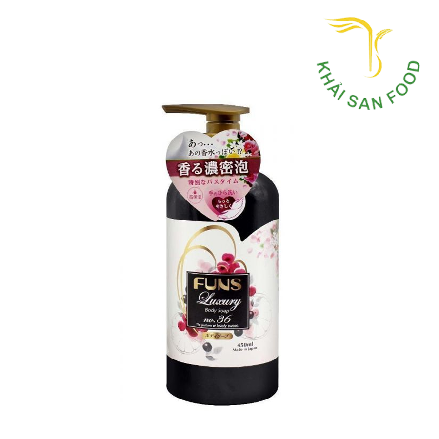 Sữa Tắm Làm Sáng Da Hương Hoa Quả Funs