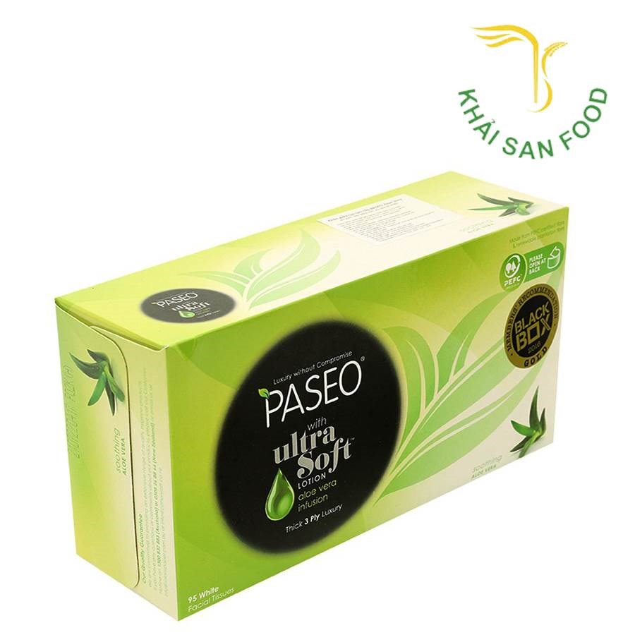 Khăn Giấy Hộp Aloe Vera Paseo