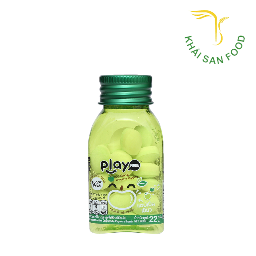 Kẹo The Vị Táo Xanh 22g