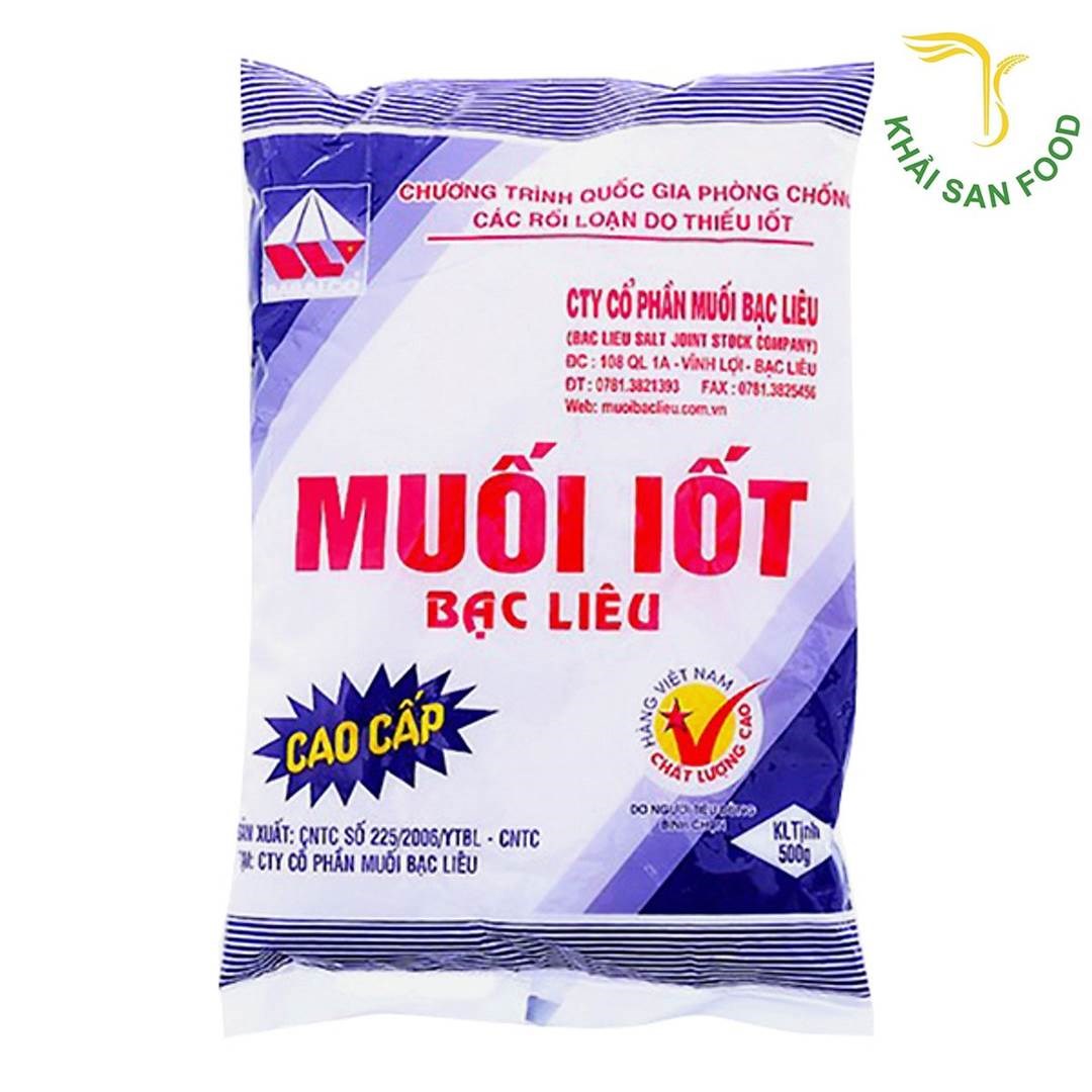 Muối Bạc Liêu 500Gr (Iot)
