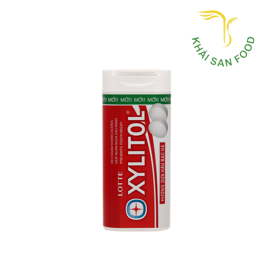 Kẹo Ngậm Xylitol Không Đường 20,9G (Hương Dưa Hấu Bạc Hà)
