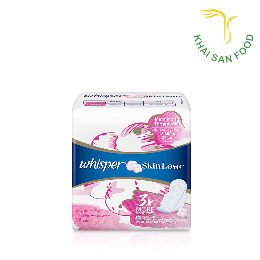 PG Whisper Siêu Mỏng Cánh Ngày 18Sx24