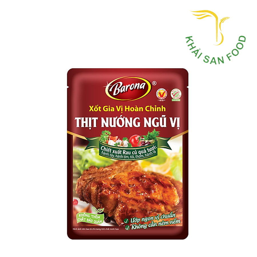 Barona Xốt GVHC - Thịt Nướng Ngũ Vị 80g