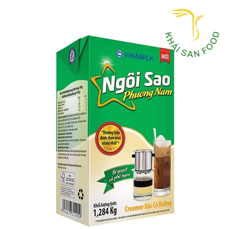 Sữa Đặc Ngôi Sao Phương Nam Xanh Lá HG 1284G