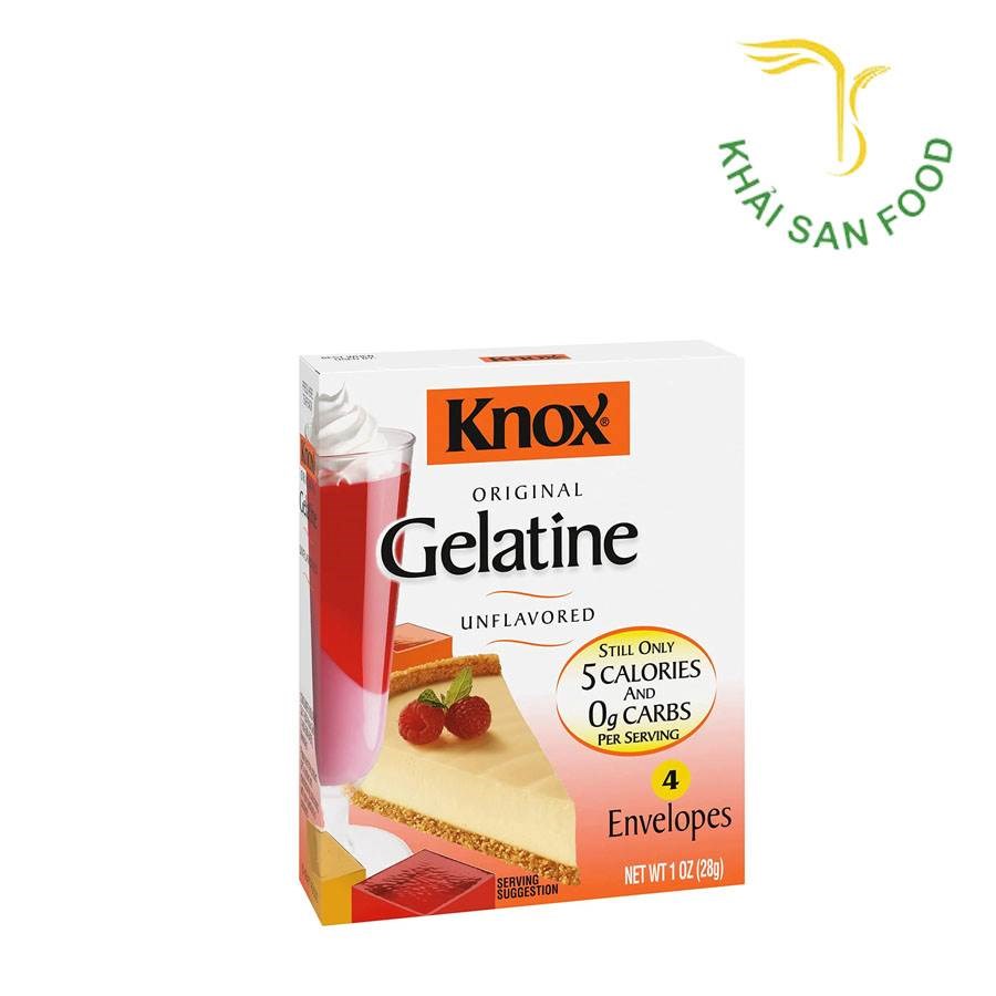 Bột Knox Gelatine 28g