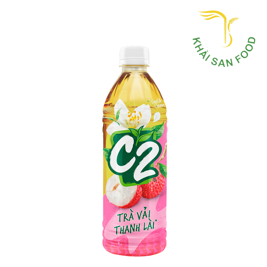 Trà C2 Hương Vải 455ml