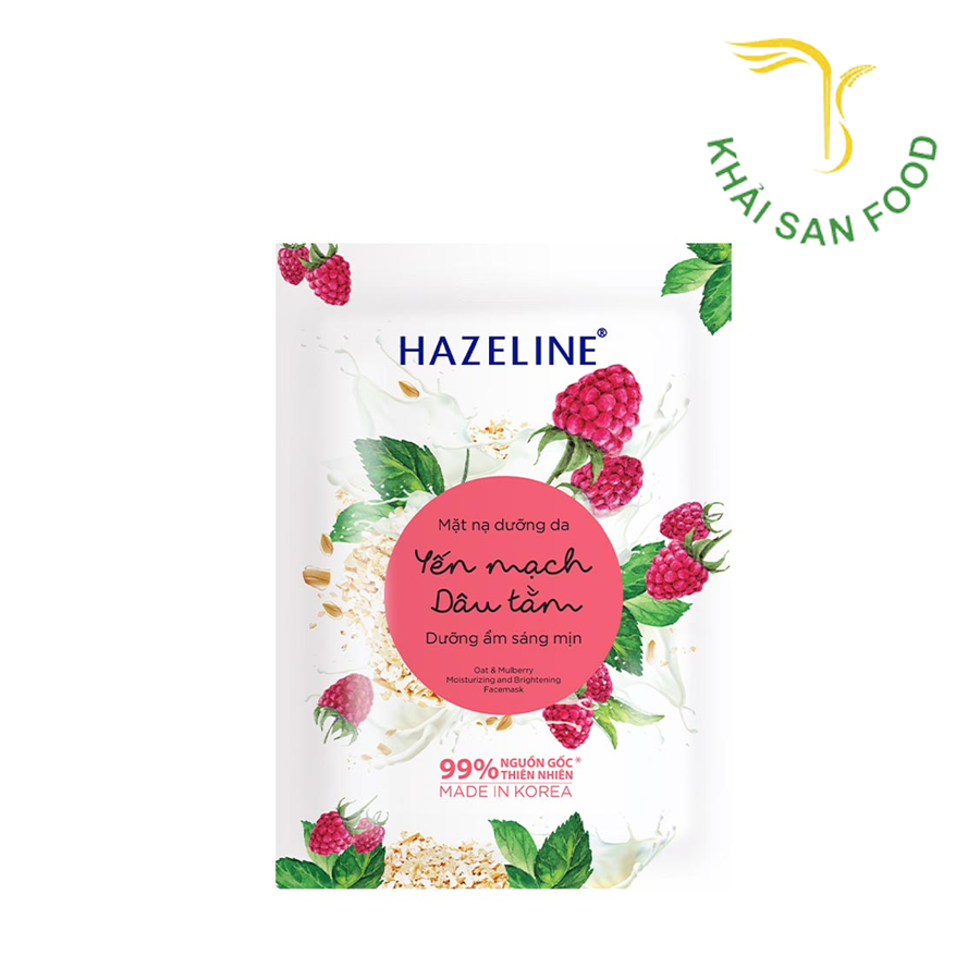 Hazeline Mặt Nạ Dưỡng Da 20G (Dưỡng Ẩm Sáng Mịn)