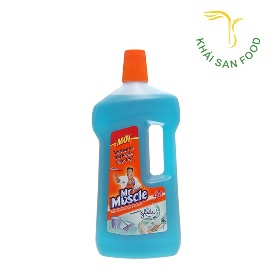 Mr Muscle Nước Lau Nhà Hương Biển Phiêu Bồng 1000ml