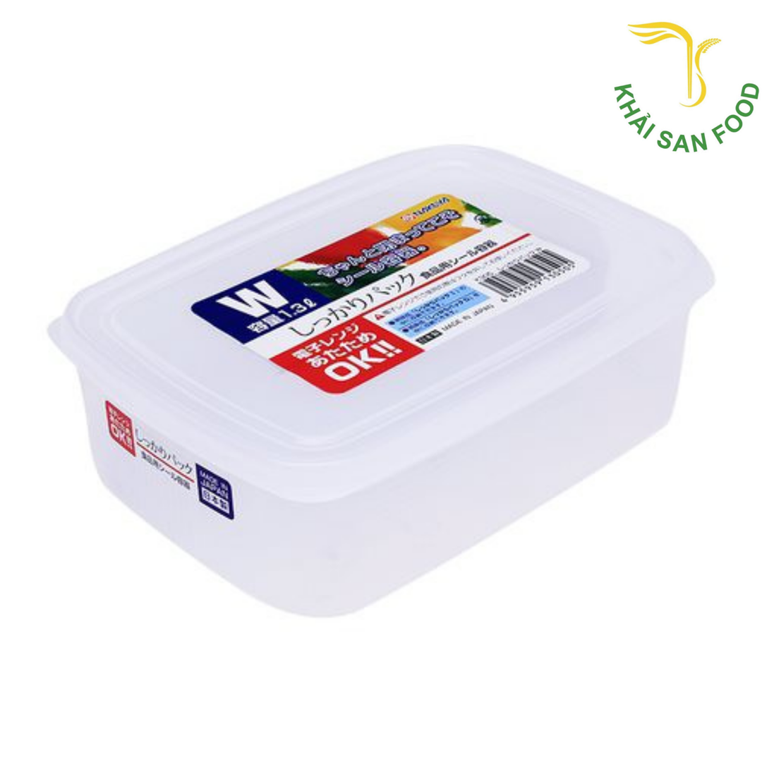 Hộp Đựng Thực Phẩm 1.3L Nakaya Nắp Dẻo