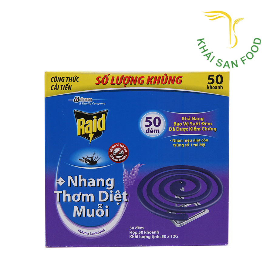 Raid Nhang Muỗi Hương Hoa Oải Hương