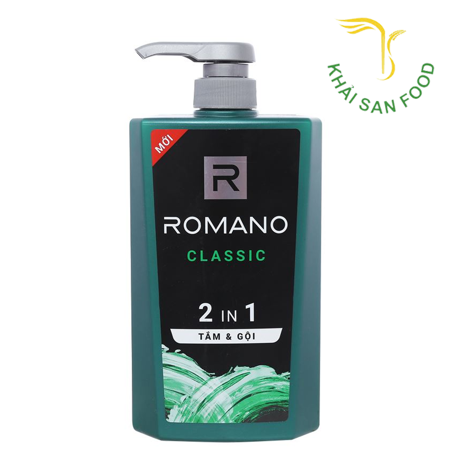 Romano Tắm Gội Classic 650G