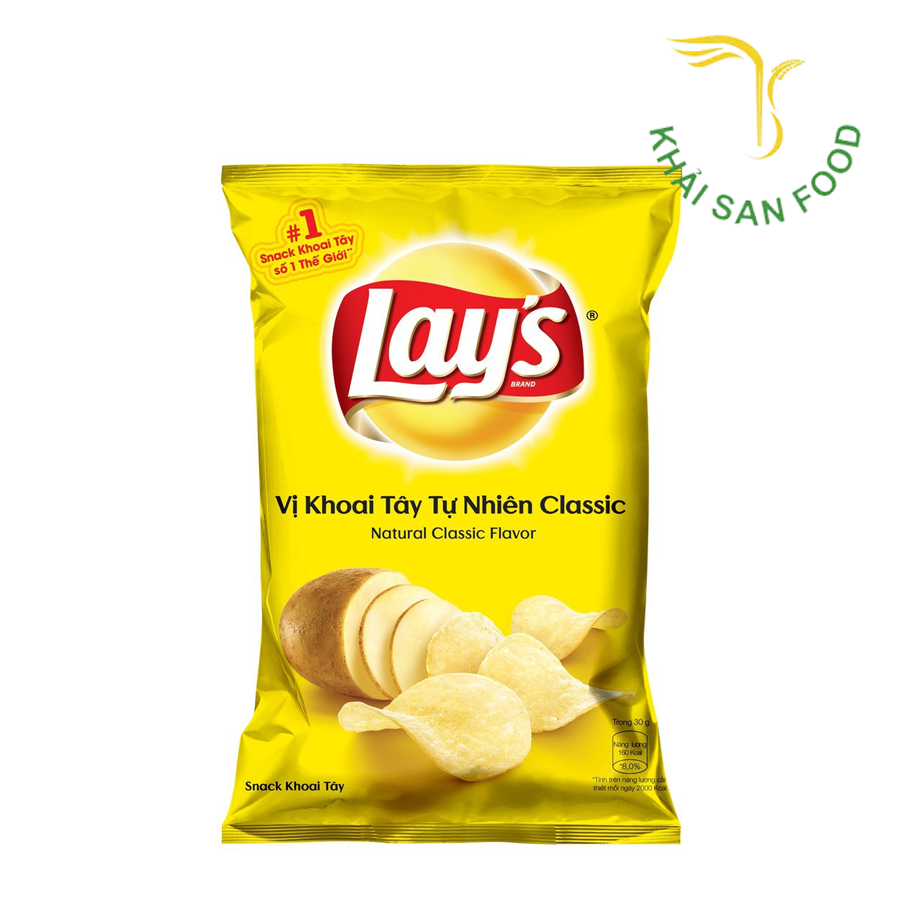 Lay's Vị Khoai Tây Tự Nhiên 54G (53G)