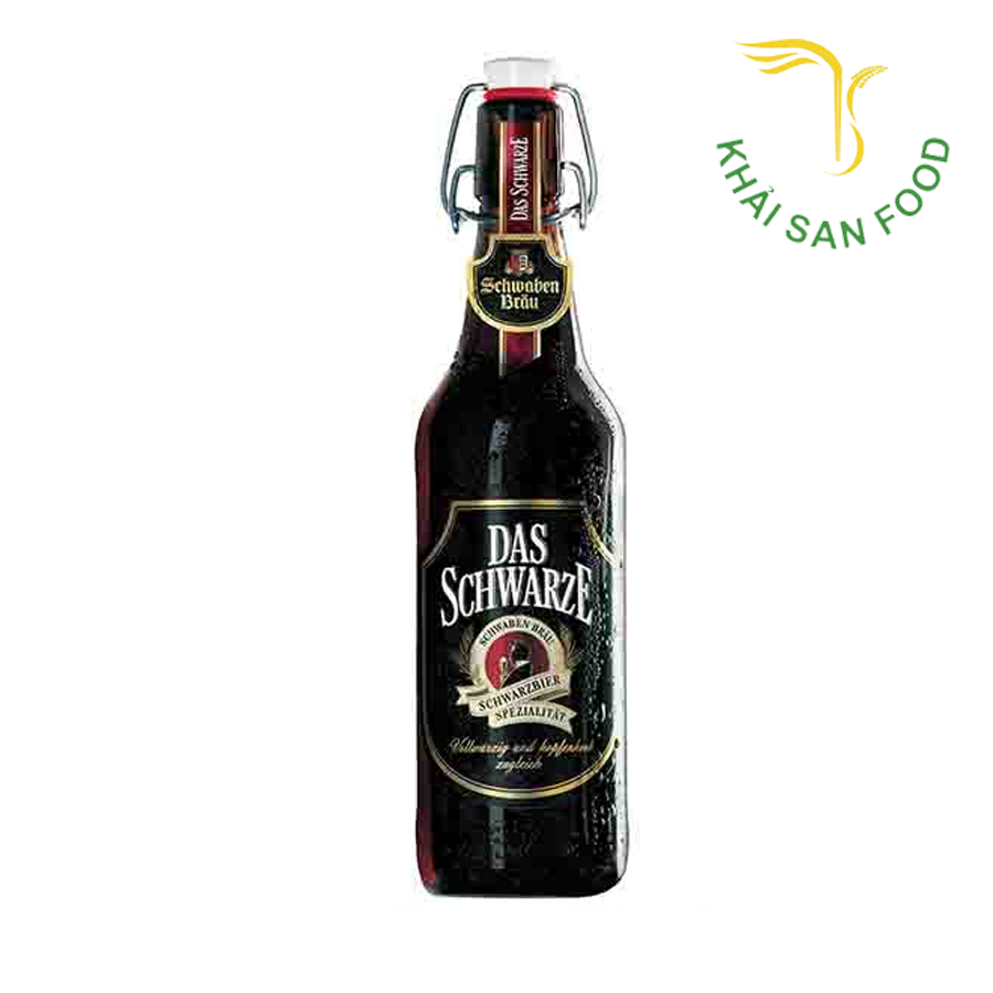 Bia Đức Schwaben Brdu Das Schwarze Chai 500Ml