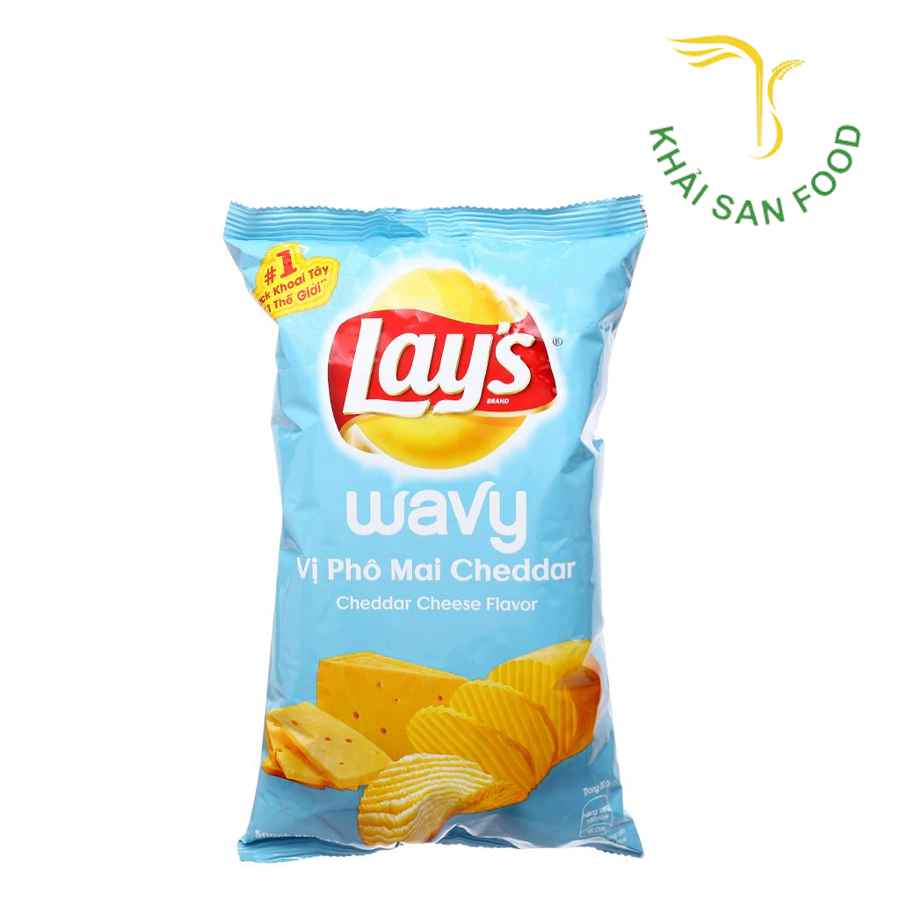 Lay's Wavy vi Pho Mai Cheddar 32g 16x10 ( 30G )