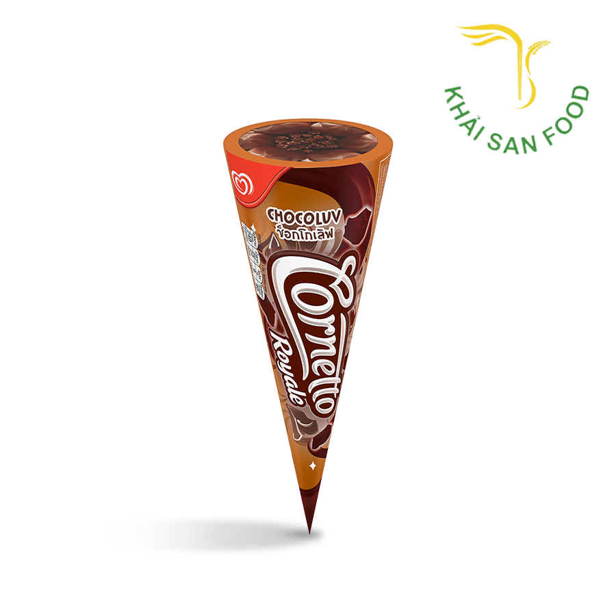 CORNETTO Kem Sôcôla Đen Trắng 66G
