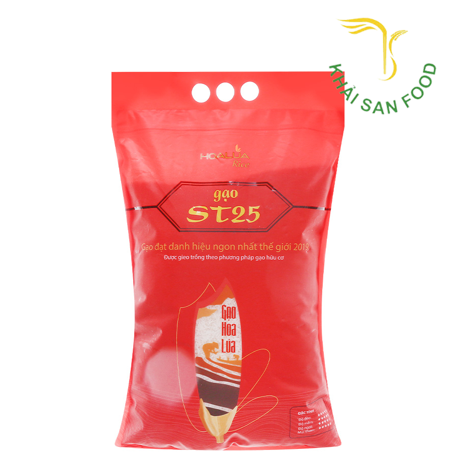 Gạo Hoa Lúa ST25 - 5KG
