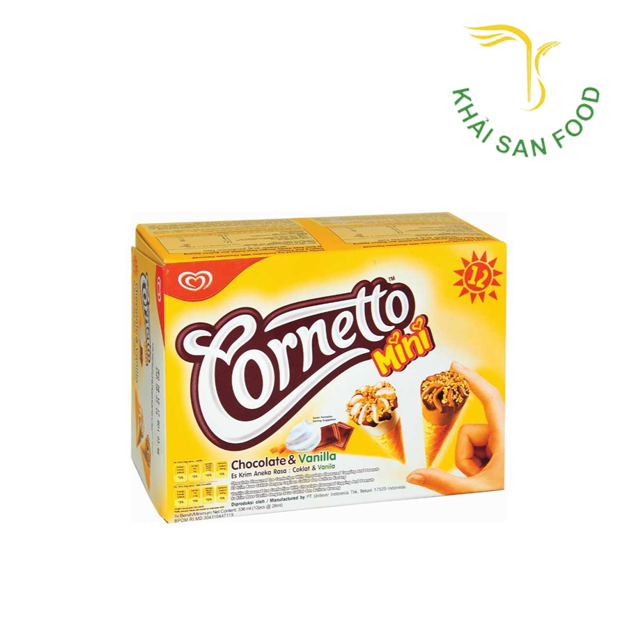 CORNETTO Mini Kem Sôcôla&Vani 18G