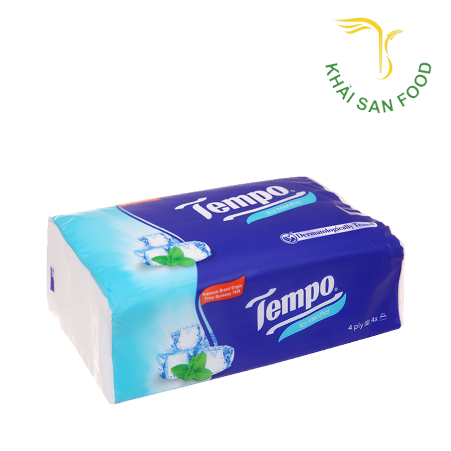 Khăn Giấy Gói Rút Tempo Hương Bạc Hà
