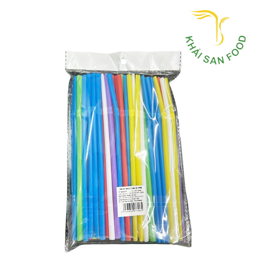 Ống Hút Nhựa Co Màu Q6 TBP80