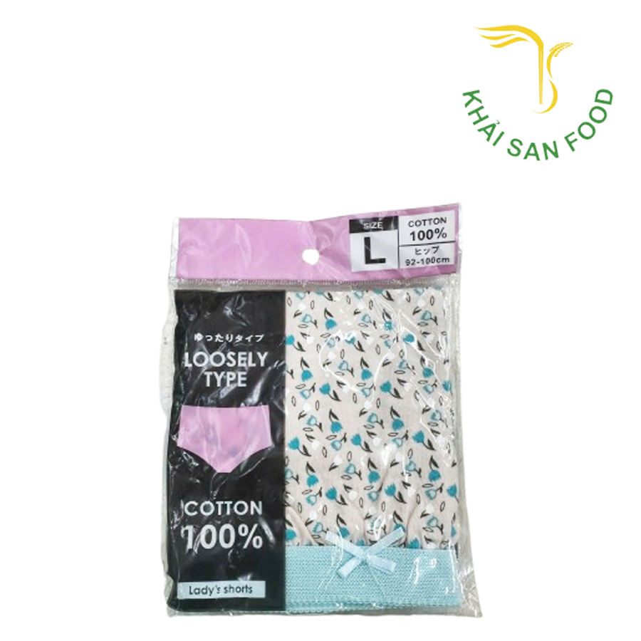 Quần Lót Nữ Cao Cấp Size L (Dáng Rộng, Mẫu 1)