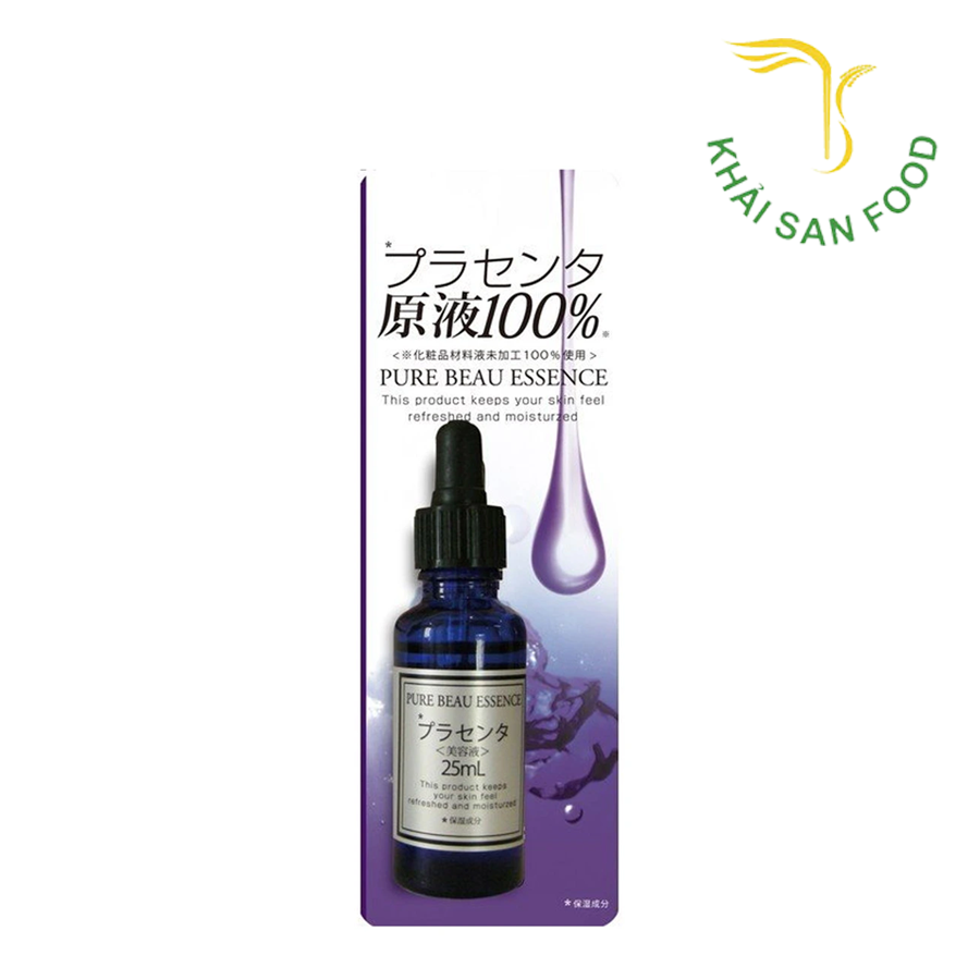 Tinh Chất Nhau Thai Pure Beau Essence Placeta Màu Tím (Mờ Nám)