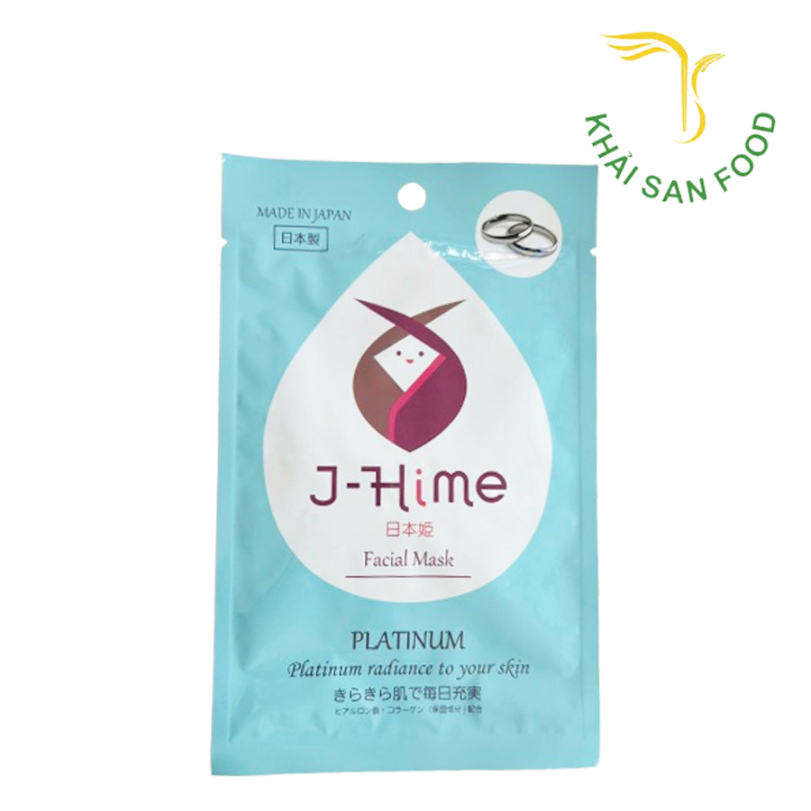 Mặt Nạ Dưỡng Trắng Và Làm Mờ Vết Nhăn Tinh Chất Platium J-Hime
