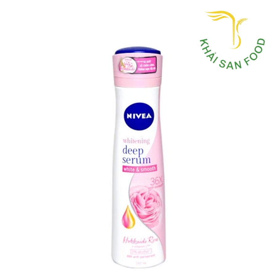 Xịt Ngăn Mùi Nivea Hoa Hồng Hokkaido 150Ml