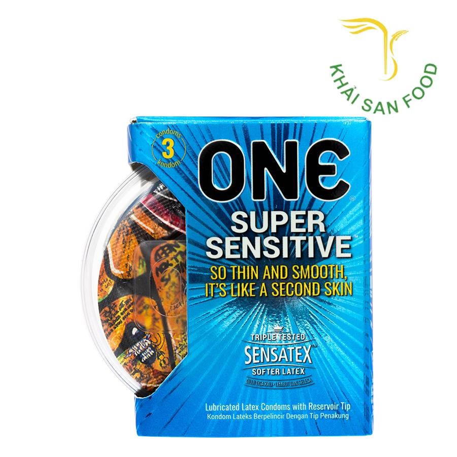 Bao Cao Su One Super Sensitive 3PCS