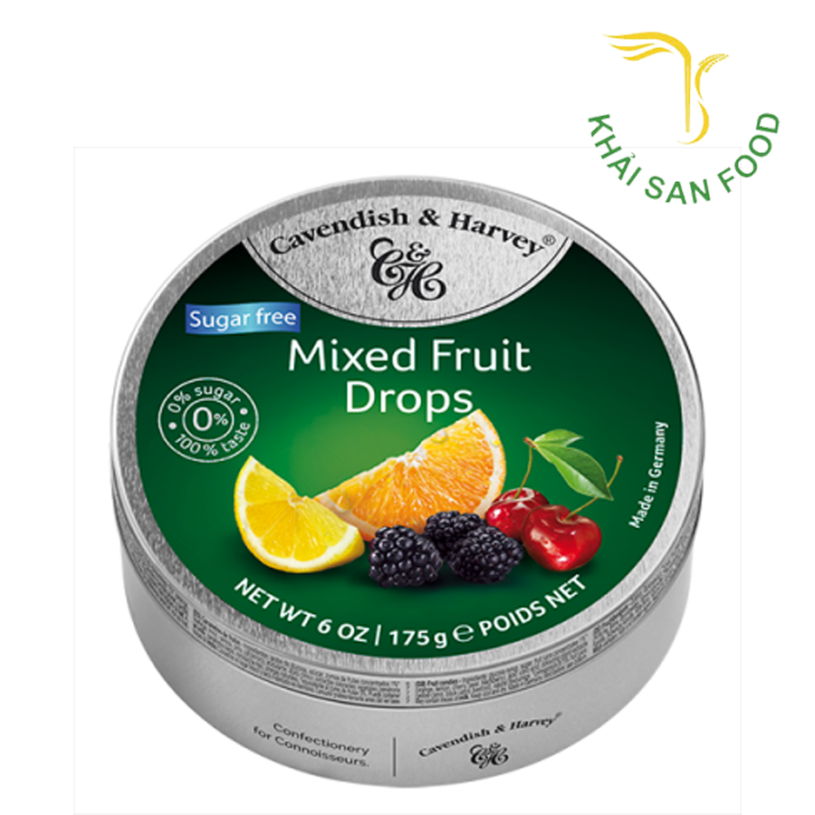 Kẹo C&H 175G Sugar Free Mixxed Fruit