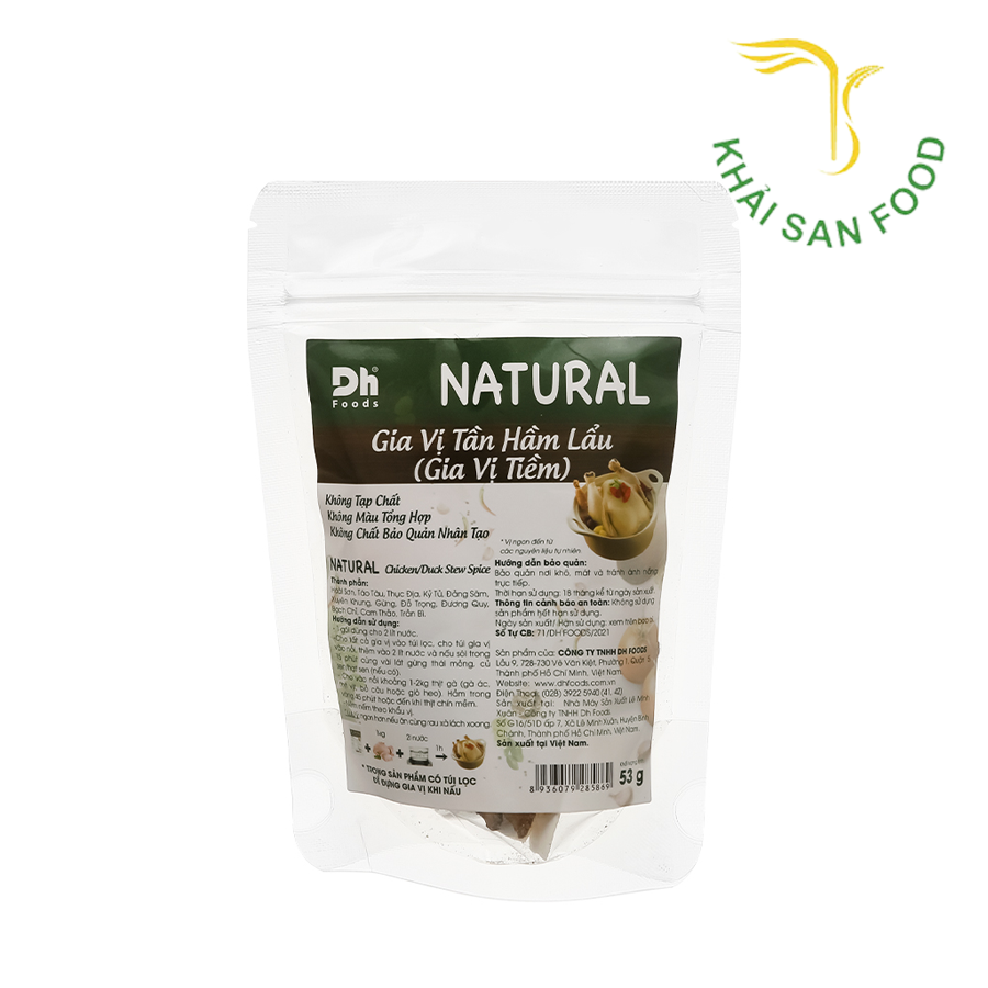 Natural Gia Vị Tần Hầm Lẩu (Gia Vị Tiềm) 53g