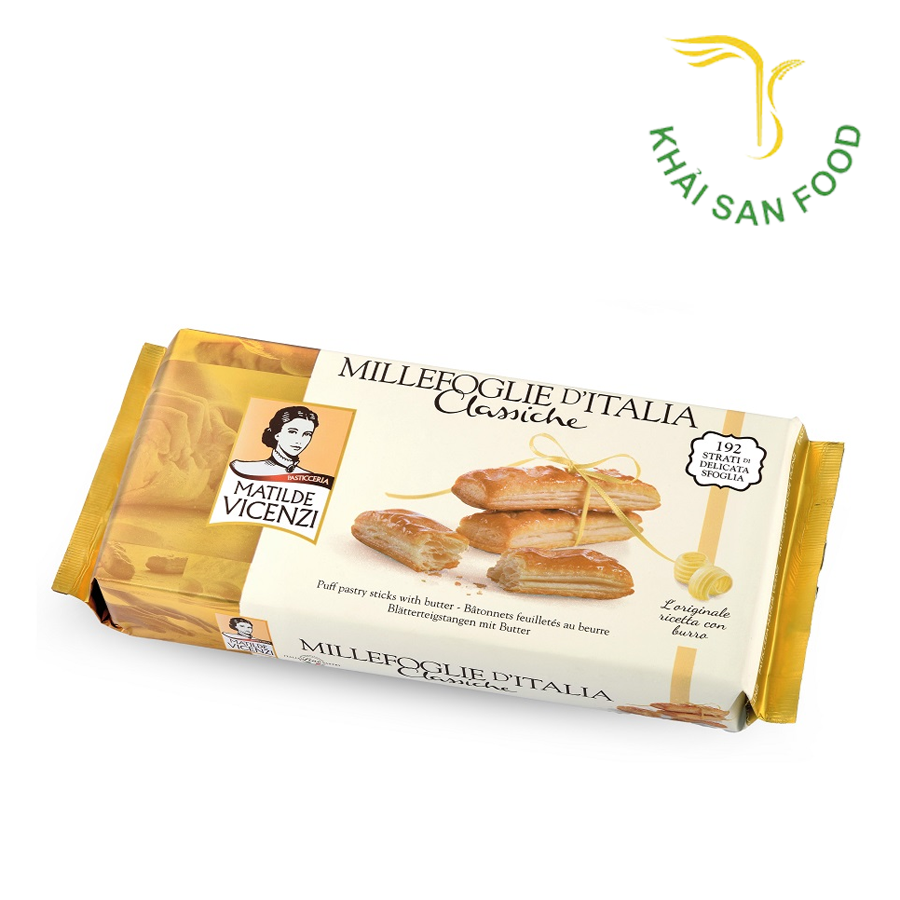 Bánh Ngàn Lớp Que Vị Bơ Classiche Matilde Vicenzi 125g